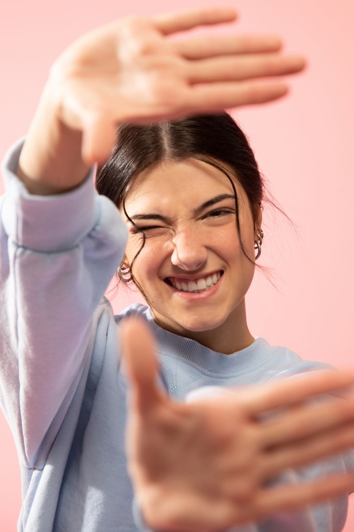 La star de TikTok Charli D'Amelio.