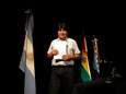 Verdreven Boliviaanse oud-president wil verkiezingsbijeenkomst op grens
