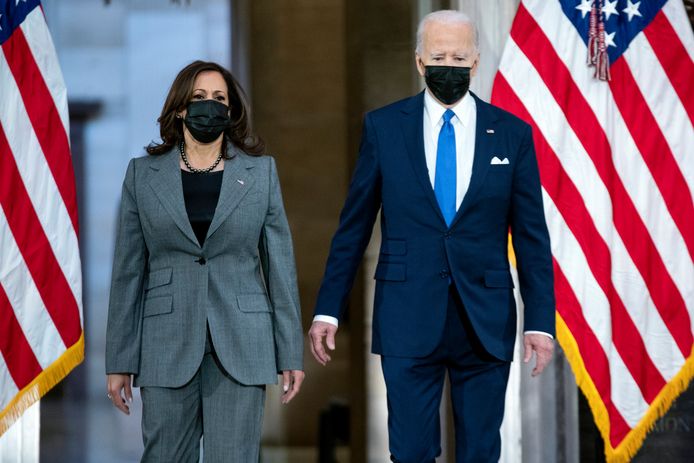 President Joe Biden en vicepresident Kamala Harris.