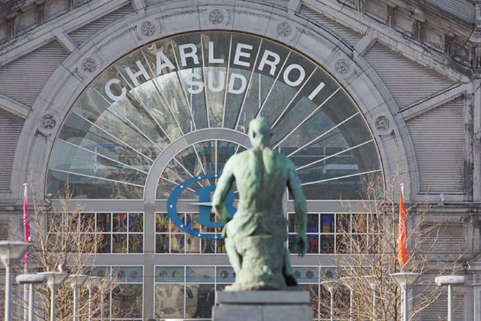 La gare de Charleroi-sud.