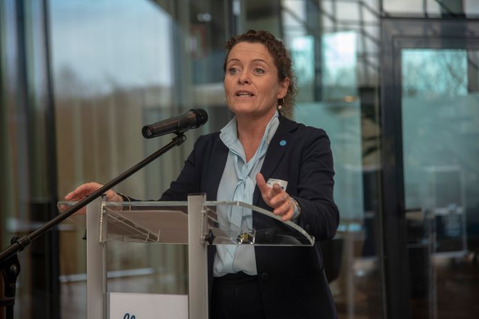 Vlaams minister van energie Lydia Peeters (Open Vld).