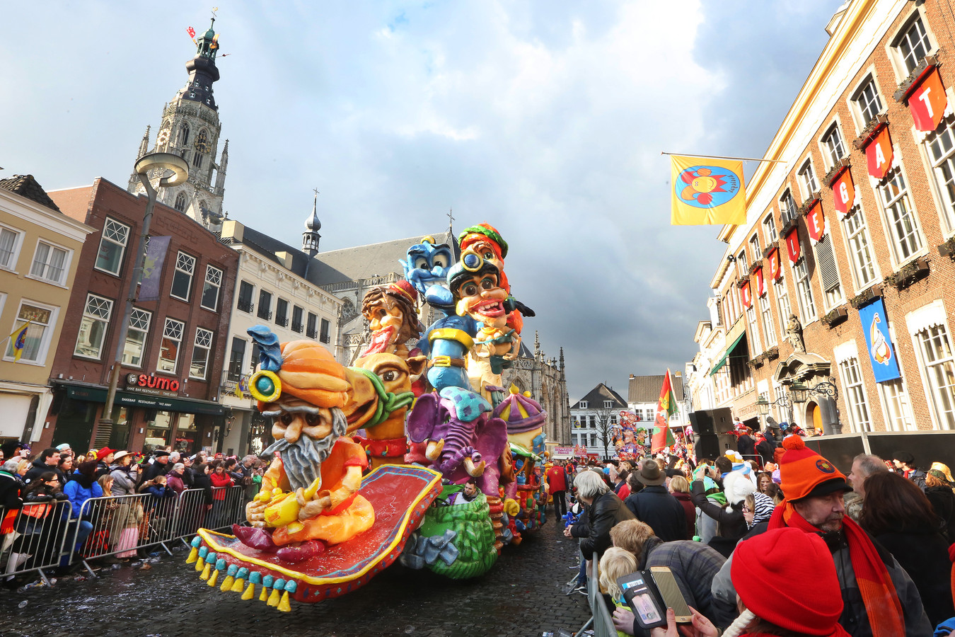 Carnavalsoptocht Breda 'We laten niets aan toeval over' Foto AD.nl