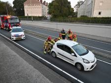 Ongeval voor de tunnel zorgt voor flinke file in Breda