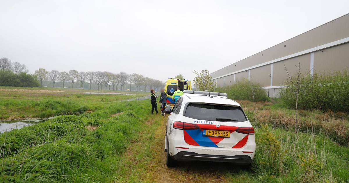 Motorrijder gewond bij crossongeluk in Haps.