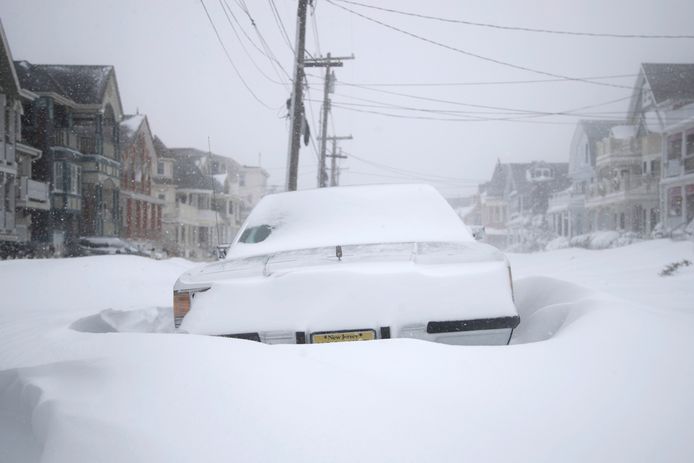 De oostelijke Amerikaanse staat Maine kreeg begin januari een grote sneeuwstorm over zich. (archieffoto 4 januari)