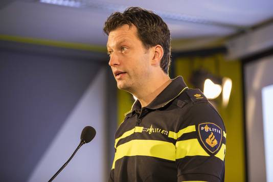 Rob van Bree, van de eenheidsleiding politie Noord-Holland.