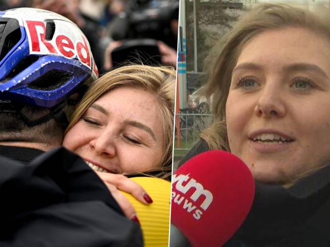 “Deze overwinning zal voor mentale rust zorgen bij Wout”: ook vrouw Sarah De Bie ziet dat Van Aert met extra vertrouwen mag toeleven naar de Ronde