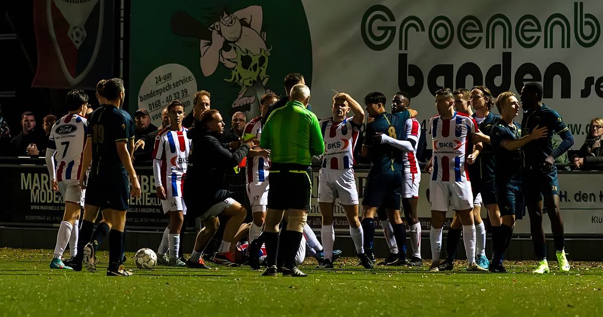 Prinsenland-aanvaller Vapor eist hoofdrol op tegen Klundert: ‘De trainer heeft een fout gemaakt door