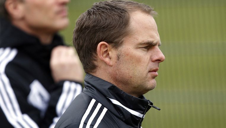 Ajax-trainer Frank de Boer. Beeld anp