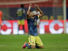 Colombia derde op Copa América door vlammend schot in slotfase tegen Peru