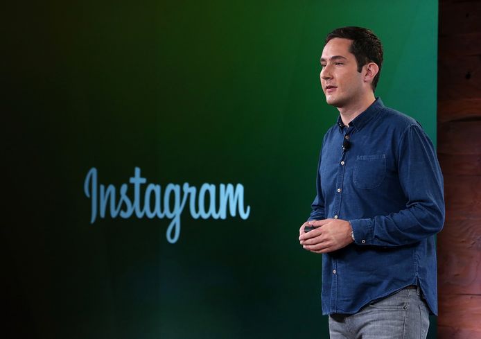 Instagram-medeoprichter Kevin Systrom in 2013, een jaar na de overname door Facebook. Hij verliet de socialemediagigant in 2018.