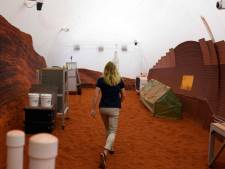 In deze woning van Nasa gaan vier mensen een jaar lang het leven op Mars simuleren