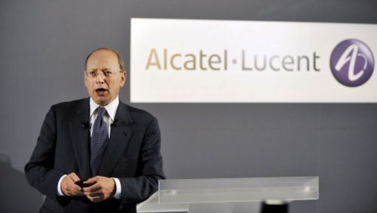 Alcatel-Lucent-topman Ben Verwaayen. Foto ANP Beeld 