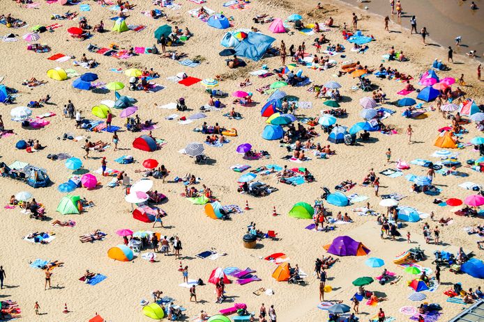 Zal dit zaterdag het beeld zijn op de Nederlandse stranden?