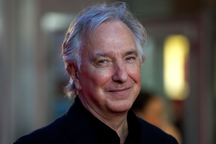 Acteur Alan Rickman overleed in 2016.