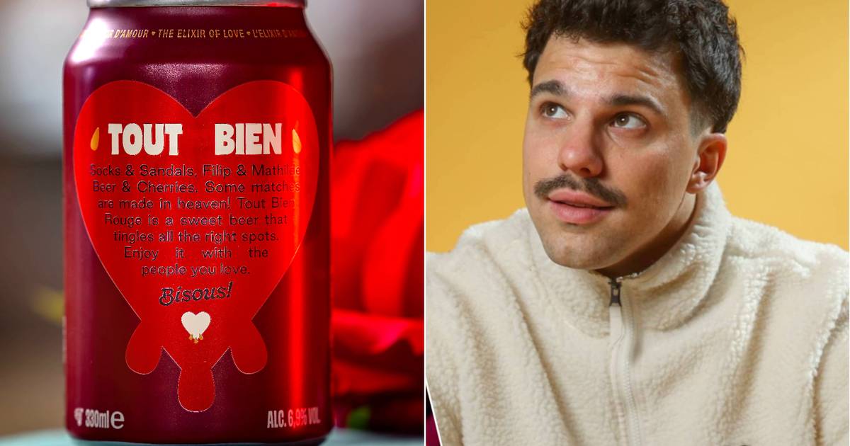 Our beer sommelier tastes Average Rob's Rouge beer and the influencer responds: 'The 6.9% alcohol content is no coincidence' |  To eat