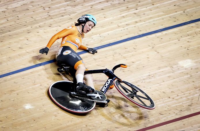 Alleen Van Riessen Verder Op Keirin Sport Destentor Nl