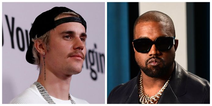 Justin Bieber bracht een bezoekje aan Kanye West, die z'n echtgenote Kim Kardashian nog steeds niet wil zien