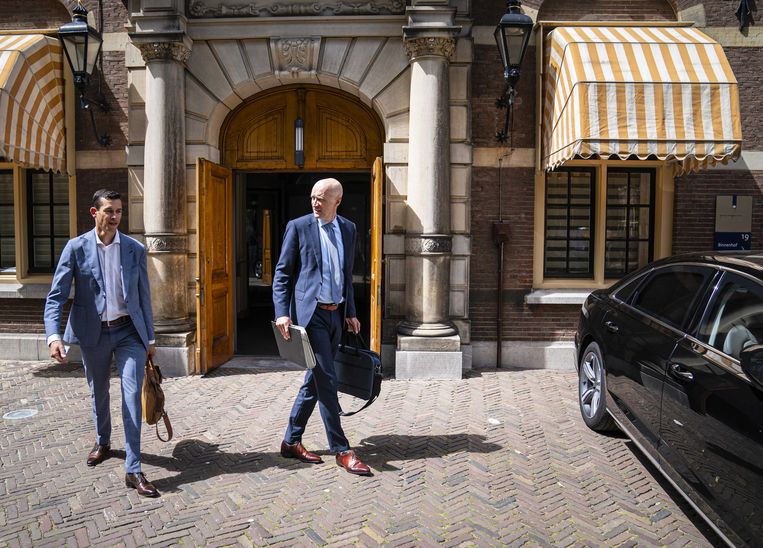  Ernst Kuipers, minister van Volksgezondheid, Welzijn en Sport, op het Binnenhof.  Beeld ANP / Bart Maat