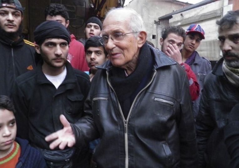 Pater Frans van der Lugt. Beeld reuters