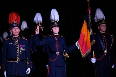 Les images de la prestation de serment de la princesse Elisabeth en tant qu’officier