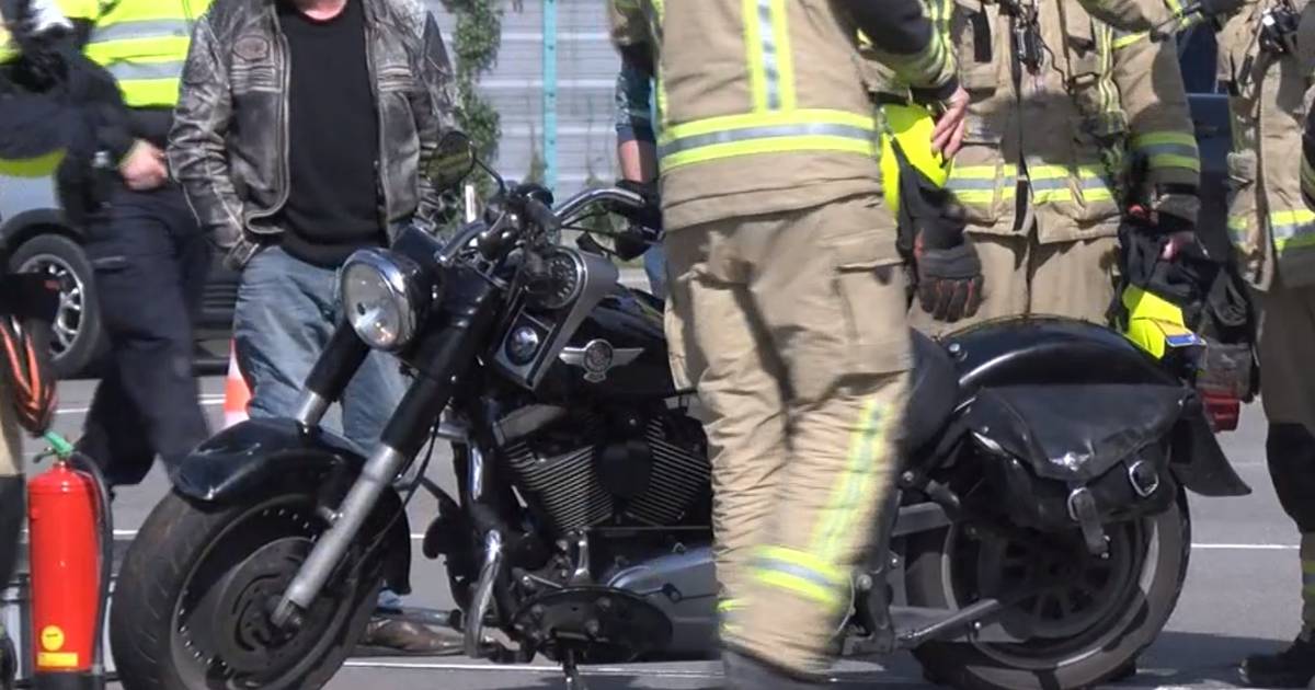 Blaas Caljouw over bizar motorongeluk: ‘Ik zag de assen op me afkomen en dacht: nu word ik vermalen’.