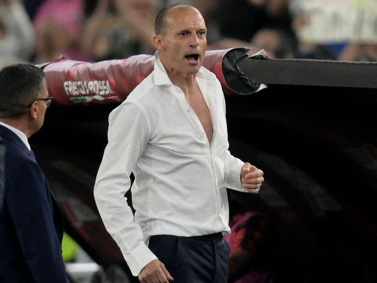 Ontslag dreigt voor Juventus-trainer Allegri na losbarsting tijdens finale