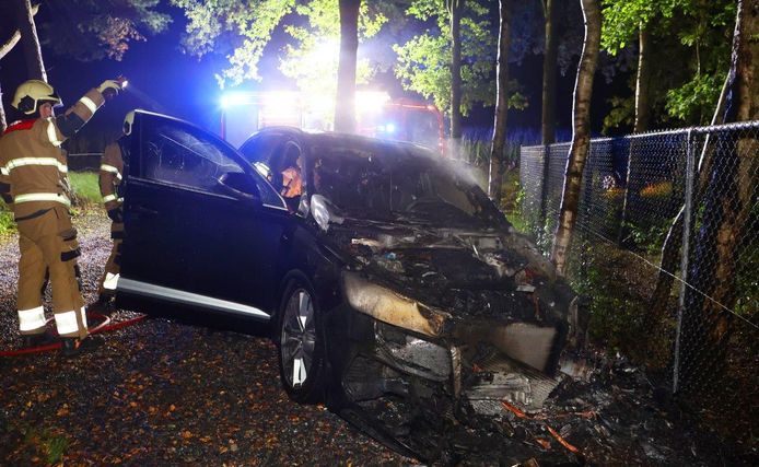 Autobrand in Helvoirt.