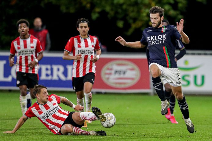 Jong PSV speelde met 1-1 gelijk tegen NEC.