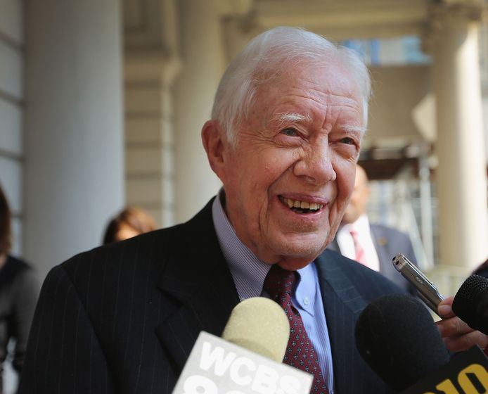 De voormalige Amerikaanse president Jimmy Carter op archiefbeeld.