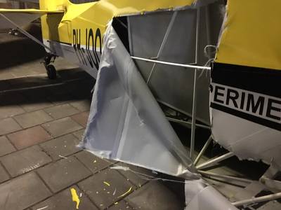 Groningse vliegclub in de wolken: bij inbraak gestolen spullen teruggevonden