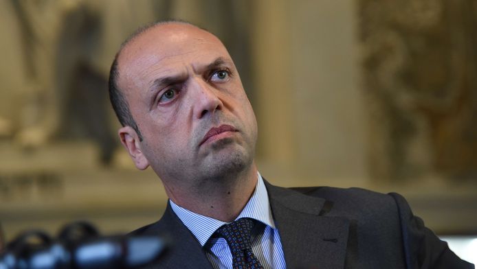 Angelino Alfano, ministre italien de l'Intérieur.