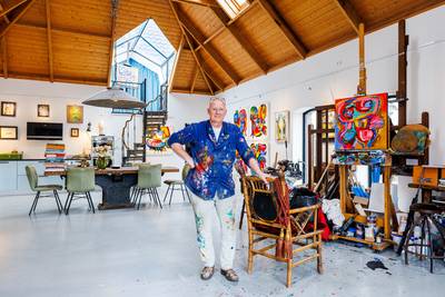 Van bordeel en drugslab tot atelier en woonhuis voor Rob van Trier