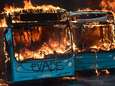 Rellen in Chili: vijf mensen komen om bij brand in geplunderde fabriek