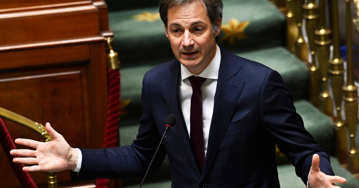 Alexander De Croo, à la veille du Comité de concertation ...