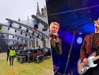Feest op vooravond start Ronde in Brugge valt in het water: “Concert Soulsister op Markt geannuleerd, risico op elektrocutie te groot”