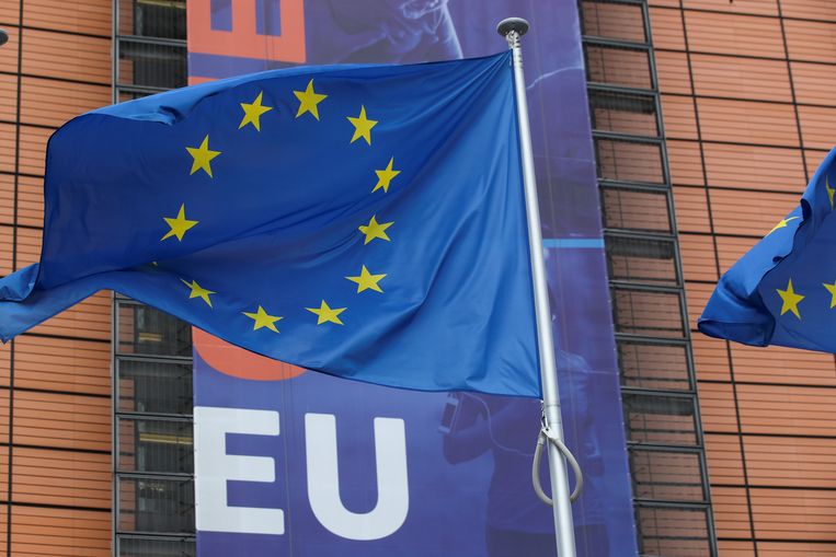 Europese vlag.  Beeld REUTERS