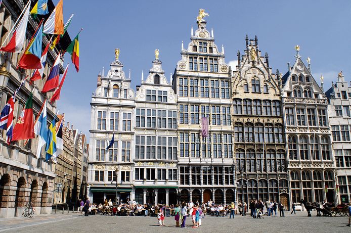 Binnenstad van Antwerpen.