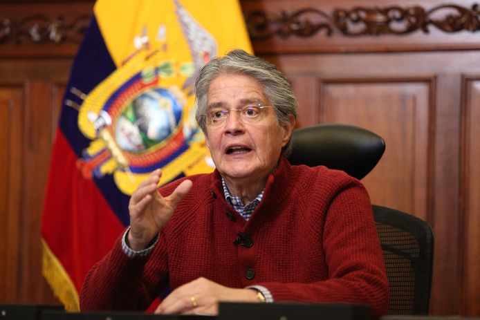 President Guillermo Lasso van Ecuador.