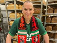 Gerard bakt speciale rood-witte tompoucen voor de Feyenoord-finale: ‘Ze lopen beter dan die van Ajax’ 