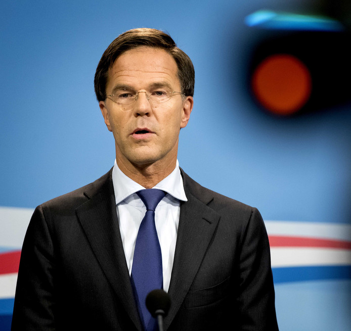 Premier Rutte dat lekken begint te