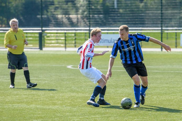 Wedstrijdbeeld tijdens een recente wedstrijd van Wodan.