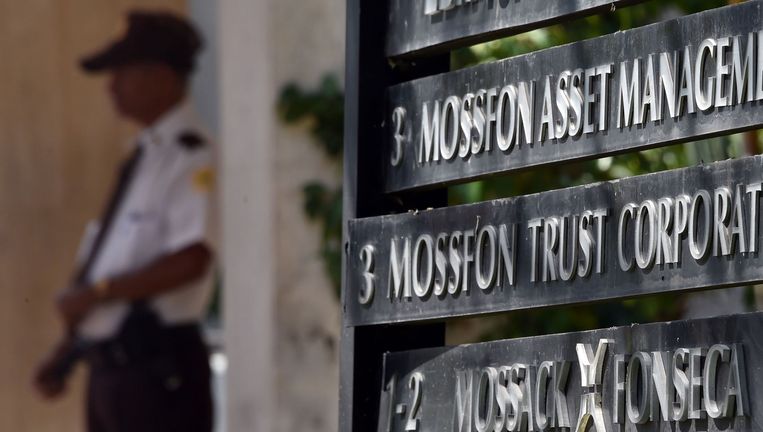 Het Panamese financieel en juridisch adviesbureau Mossack Fonseca & Co. Beeld afp