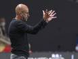 Peter Bosz als trainer van het Franse Lyon.