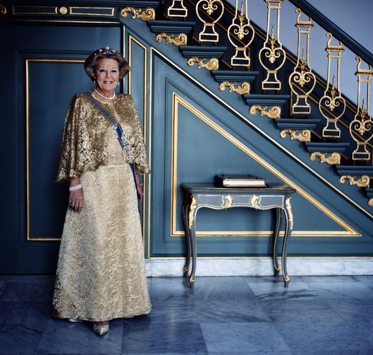 Staatsieportret H.M. de Koningin, 2008. Beeld © RVD - Anton Corbijn