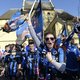 Duizend Club Bruggesupporters houden optocht voor stadsderby