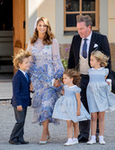 Prinses Madeleine met haar gezin.