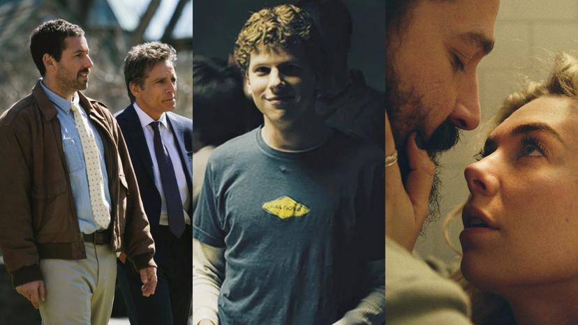 The Meyerowitz Stories, The Social Network, Pieces of a Woman