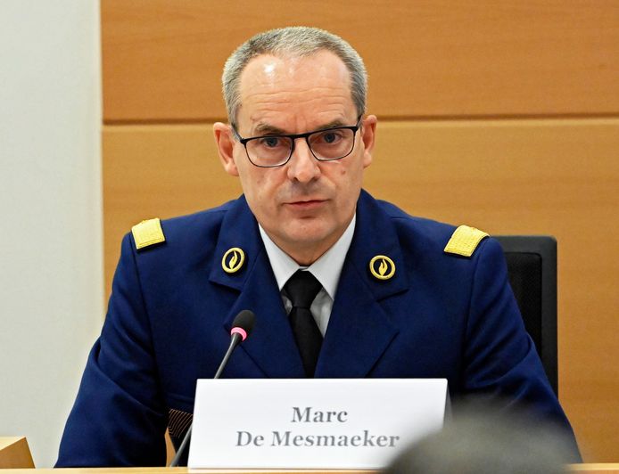 De commissaris-generaal van de federale politie, Marc De Mesmaeker. Archiefbeeld.