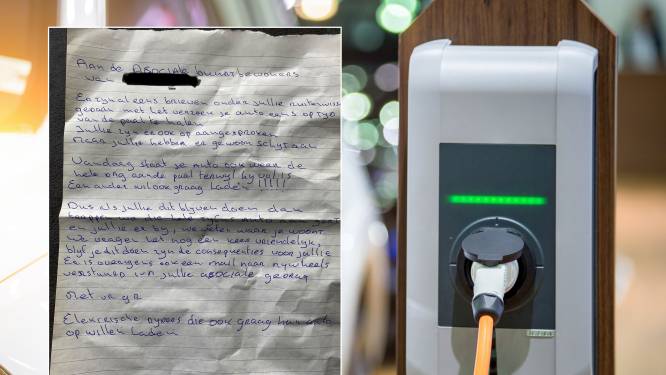Brenda krijgt plots dreigbrief over ‘haar’ elektrische auto: ‘Trappen die hele auto aan gort, en jullie erbij’